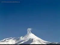 Avachinskaya Sopka from Avachinsky Pass