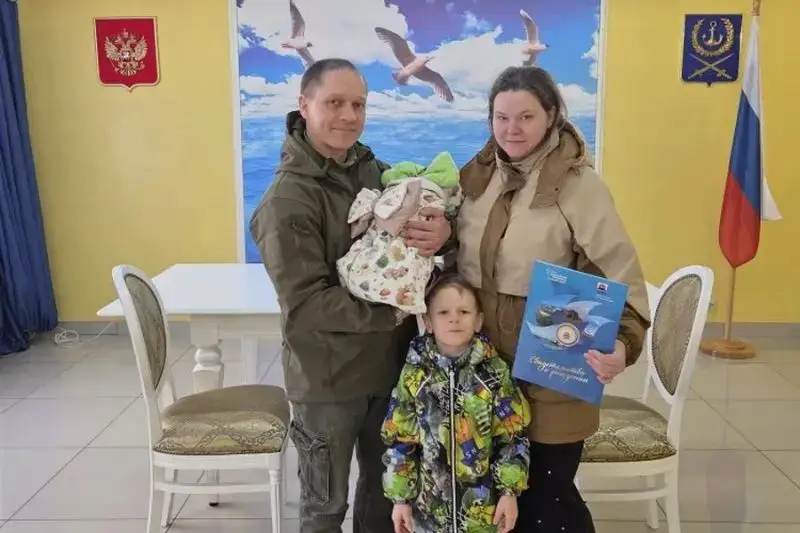 A family from Kamchatka is giving their children heroic Slavic names
