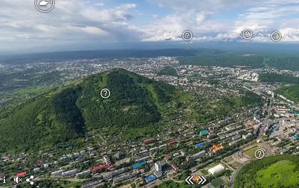 Panorama Petropavlovsk-Kamchatsky, Russia
