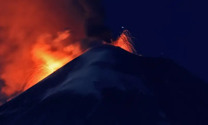 Klyuchevskoy Volcano Erupts Violently on Kamchatka Peninsula