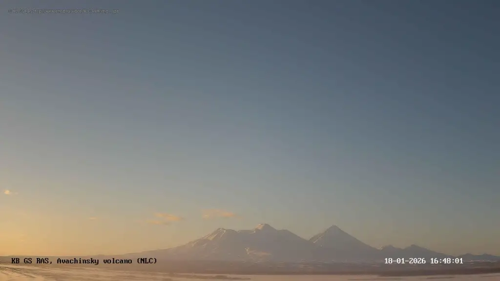 View of Avachinsky Volcano (from Cape Nalychevo)