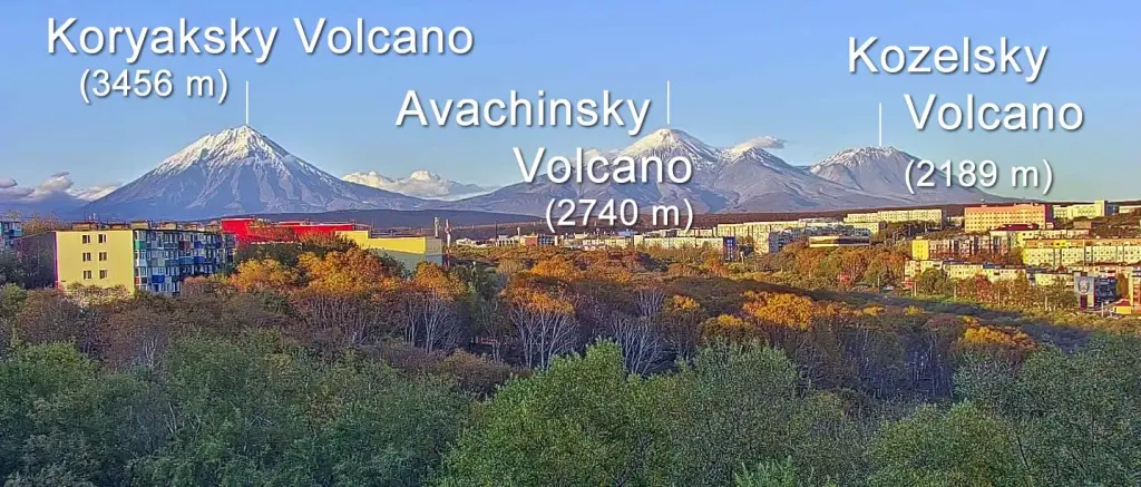 The "home volcanoes"