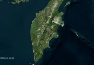 Карта Камчатского края Bing