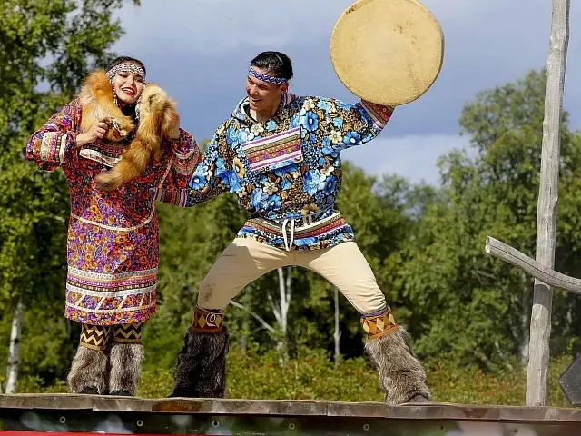 Itelmen "Alhalalalai" in Kamchatka was won by a loving couple from the city of Magadan