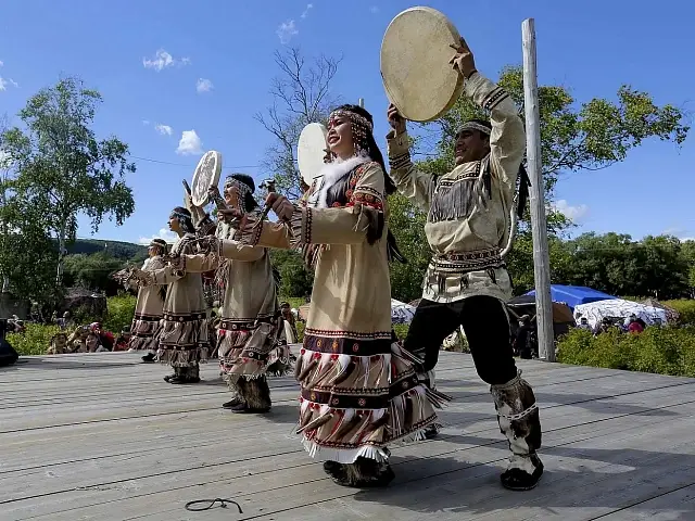 Itelmen "Alhalalalai" in Kamchatka was won by a loving couple from the city of Magadan