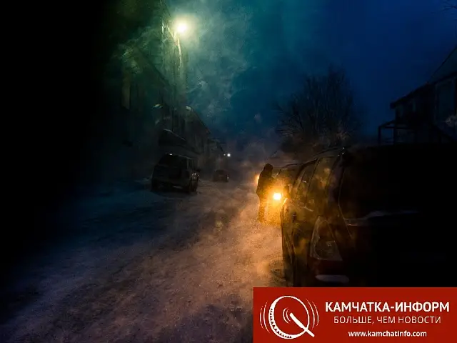 the beginning of winter in the snowiest city of Russia
