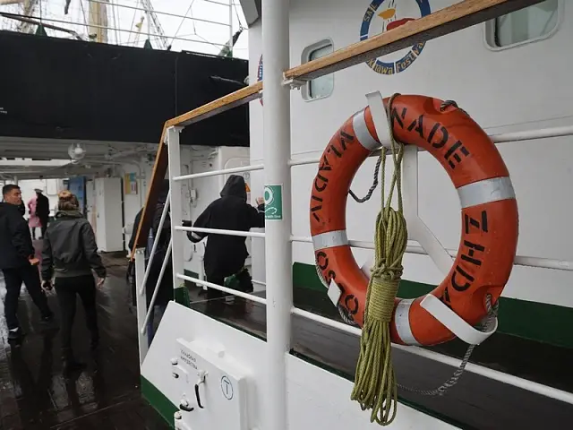 The sailing ship "Nadezhda" welcomes Kamchatka residents for an "Open Deck" event