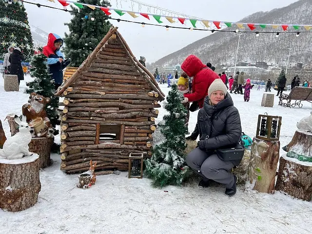 New Year's celebrations took place in the center of Petropavlovsk-Kamchatsky