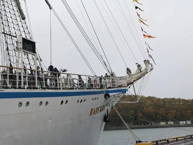 The sailing ship "Nadezhda" welcomes Kamchatka residents for an "Open Deck" event
